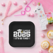 Abschluss-Klasse 2025 Hochschulabsolvent Senior 20 Pappteller (Party)