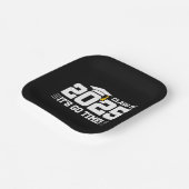 Abschluss-Klasse 2025 Hochschulabsolvent Senior 20 Pappteller (Gewinkelt)