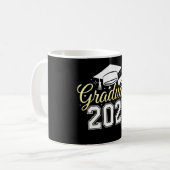 Abschluss-Klasse 2025 Kaffeetasse (Vorderseite Links)