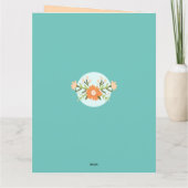 Abschluss-Klasse 2025 Karte (Rückseite)