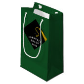 Abschluss-Klasse 2025 Kleine Geschenktüte (Vorderseite Schrägansicht)