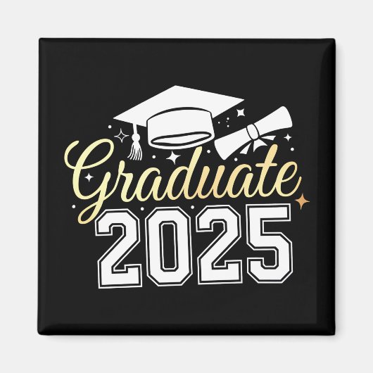 Abschluss-Klasse 2025 Magnet (Vorne)