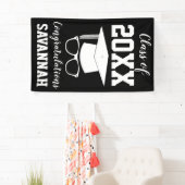 Abschluss-Klasse 2025 Personalisierter Name Banner (Insitu)