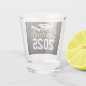 Abschluss-Klasse 2025 Schnapsglas (Rückseite)
