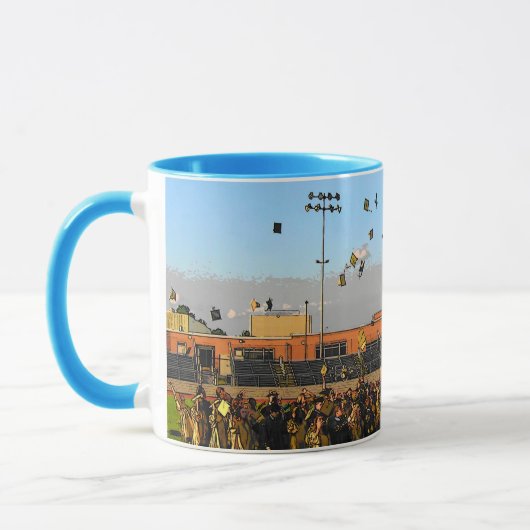 Abschluss-Klasse 20XX auf Feld Tasse (Links)