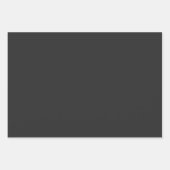 Abschluss-Klasse 20XX Moderne Schwarz-Weiß-Technik Geschenkpapier Set (Vorderseite 2)