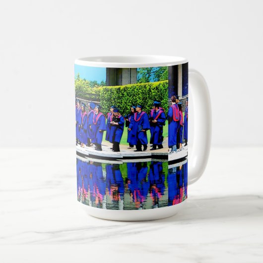 Abschluss-Klasse 20XX nach Wasser Kaffeetasse (VorderseiteRechts)