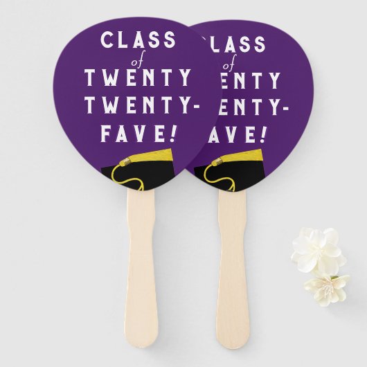 Abschluss-Klasse "25 Fächer (Vorne und Hinten)