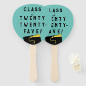 Abschluss-Klasse "25 Fächer (Vorne und Hinten)