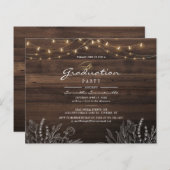 Abschluss-Klasse der Party Einladung Grad 2025 (Vorne/Hinten)