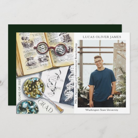 Abschluss-Klasse der Umweltwissenschaften 2022 (Vorne/Hinten)