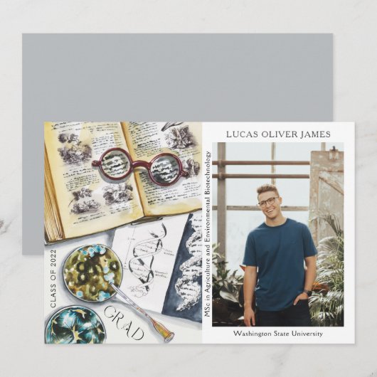 Abschluss-Klasse der Umweltwissenschaften 2022 (Vorne/Hinten)