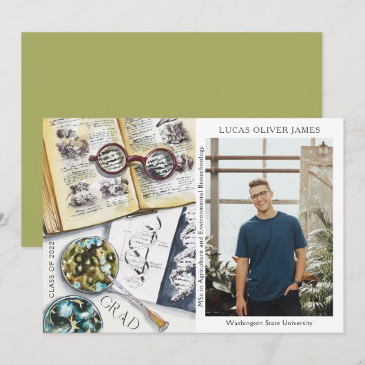 Abschluss-Klasse der Umweltwissenschaften 2022 (Vorne/Hinten)