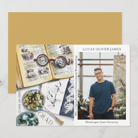 Abschluss-Klasse der Umweltwissenschaften 2022 (Vorne/Hinten)