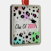 Abschluss-Klasse des 2013 Silbernes Ornament (Rechts)
