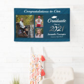 Abschluss-Klasse des 2021-Foto-Collage-Banners Banner (Insitu)