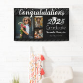 Abschluss-Klasse des 2025 Foto Collage Banners Banner (Insitu)