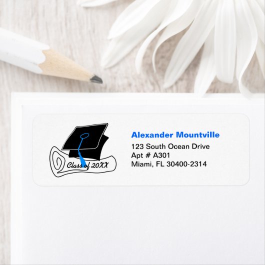 Abschluss-Klasse des Adressediploms 3 (Insitu)