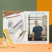 Abschluss-Klasse des Architekturingenieurs