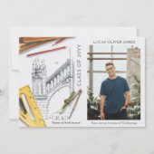 Abschluss-Klasse des Architekturingenieurs (Vorderseite)