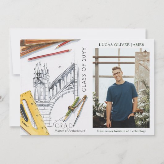 Abschluss-Klasse des Architekturingenieurs (Vorderseite)