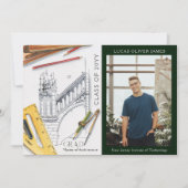 Abschluss-Klasse des Architekturingenieurs (Vorderseite)