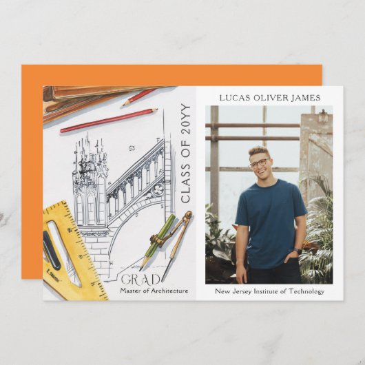 Abschluss-Klasse des Architekturingenieurs 2022 (Vorne/Hinten)