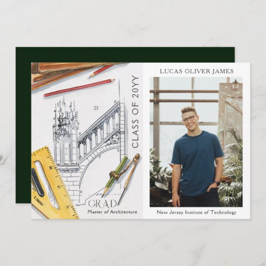 Abschluss-Klasse des Architekturingenieurs 2022 (Vorne/Hinten)