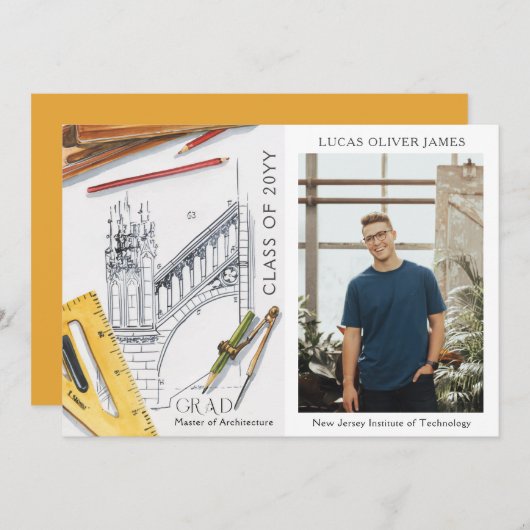 Abschluss-Klasse des Architekturingenieurs 2022 (Vorne/Hinten)