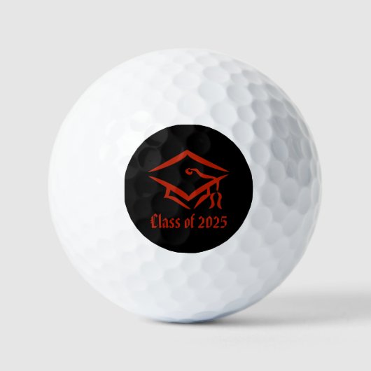 Abschluss-Klasse des BLKBRD-Jahres 2025 Golfball (Vorderseite)