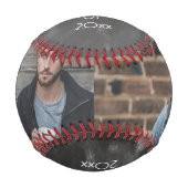 Abschluss-Klasse des Personalisierten Fotos Baseball (Vorderseite)