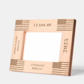 Abschluss-Klasse eines jeden Jahres Geätzte Rahmen (Links)