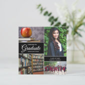 Abschluss-Klasse für benutzerdefinierte Foto-Colla Ankündigung (Stehend Vorderseite)