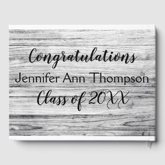 Abschluss-Klasse Gästebuch (Rückseite)