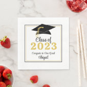 Abschluss-Klasse Jahr benutzerdefinierte Farbe und Serviette (Beispiel)