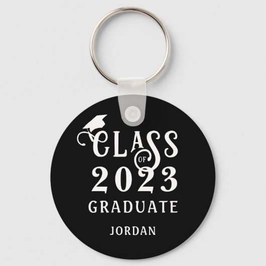 Abschluss-Klasse Personalisierte, benutzerdefinier Schlüsselanhänger (Vorderseite)