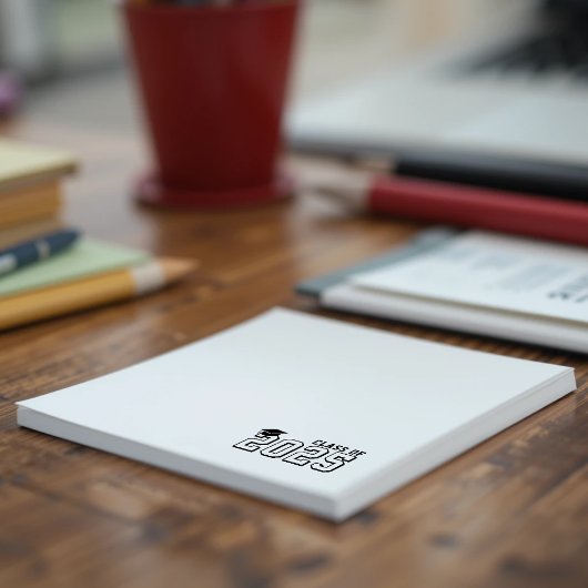 Abschluss-Klasse Post-it Klebezettel