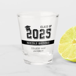 Abschluss-Klasse Schnapsglas