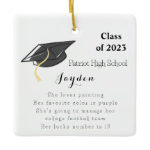 Abschluss Klasse Spaß Fakten Grad Maßgeschneiderte