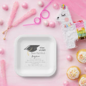 Abschluss Klasse Spaß Fakten Grad Maßgeschneiderte Pappteller (Party)