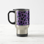 Abschluss-Klasse von 2011 lila Leopard-Tasse Reisebecher (Links)