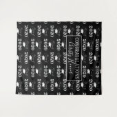 Abschluss-KLASSE VON 2020 Script-Foto-Prop. Wandteppich (Vorderseite (Horizontal))