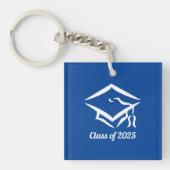 Abschluss Klasse von 20?? BLUWHING Customize Year Schlüsselanhänger (Vorderseite)