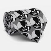 Abschluss-Klasse von Grau 2011 des Krawatte (Gerollt)