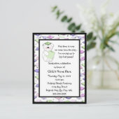 Abschluss-Klasseneinladungen Einladungspostkarte (Stehend Vorderseite)