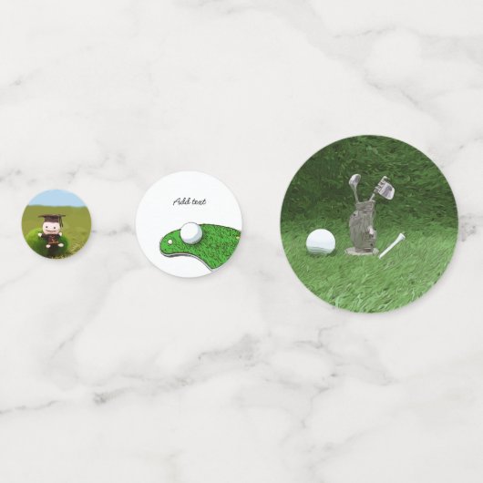 Abschluss Konfetti (Rückseiten)