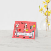 Abschluss-Krankenversicherungskarte Klasse 2014 La Karte (Gelbe Blume)