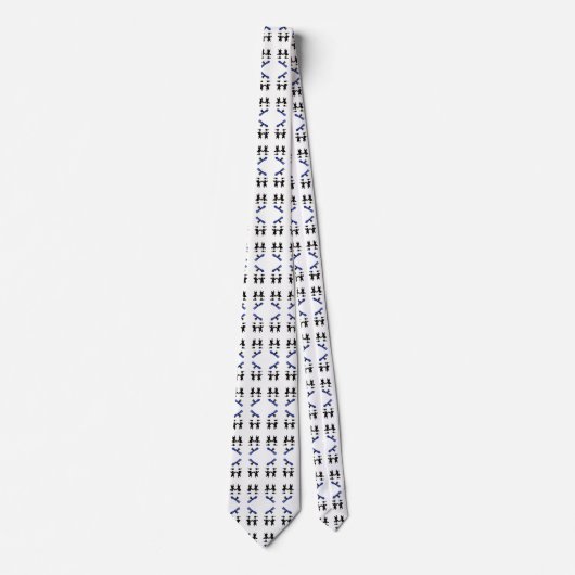 Abschluss-Krawatte Krawatte (Vorderseite)