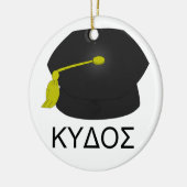 Abschluss kudos-Ph.D. Keramikornament (Links)