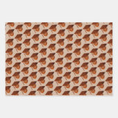 Abschluss Kupfer Cool Trendy Sortiment 2 Foto Geschenkpapier Set (Vorderseite 2)